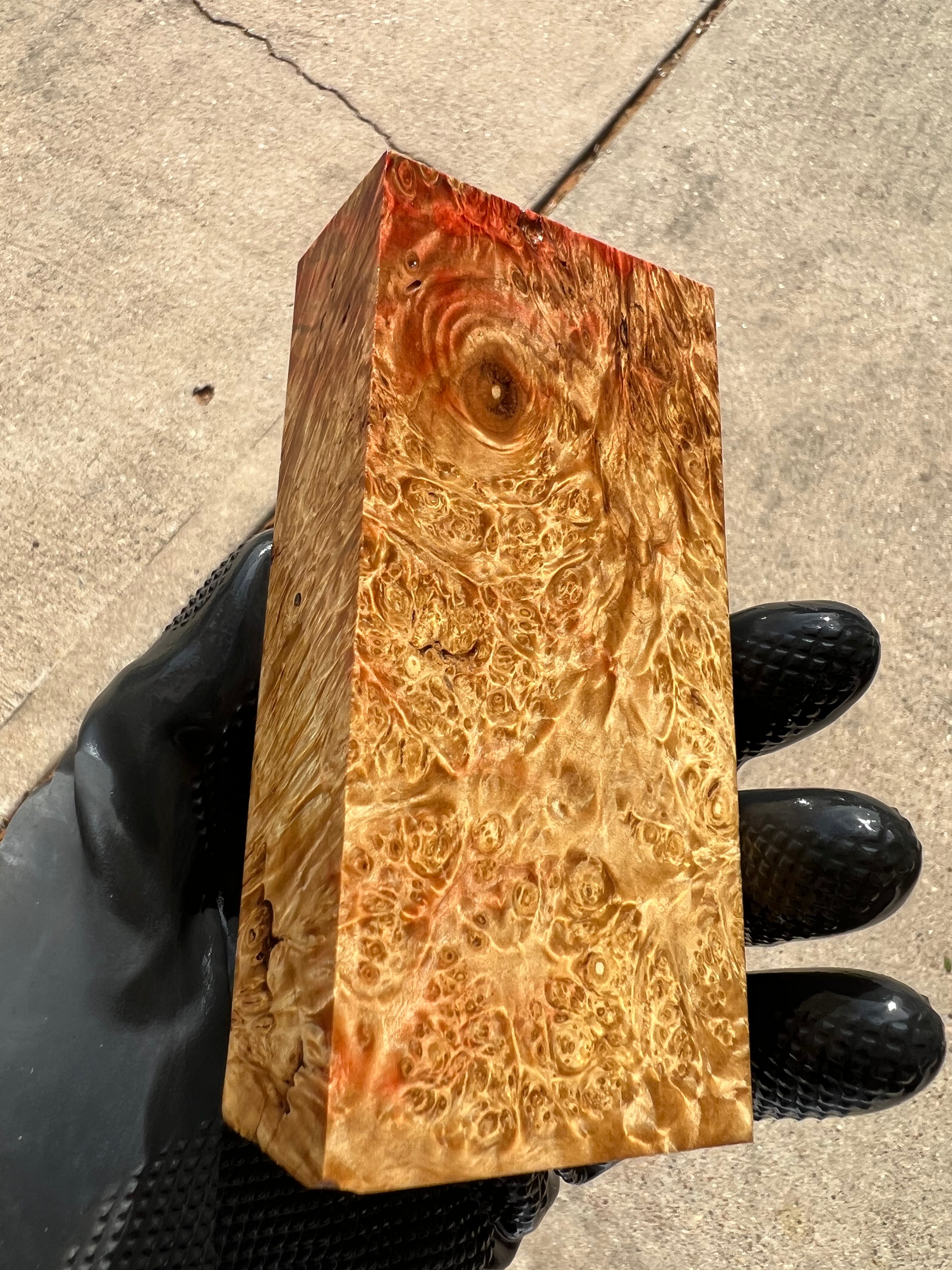 Burl wood hot sale blocks